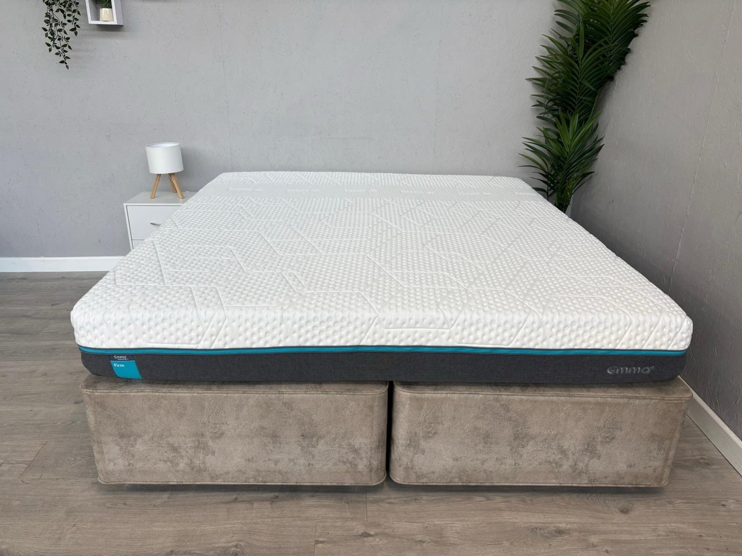 EMMA - Diamond Firm Spring Free 6ft Superking Mattress - RRP £1,599