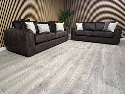 DEVINE Glamour Fabric Sofa Set, Bournville - Different Combinations Available