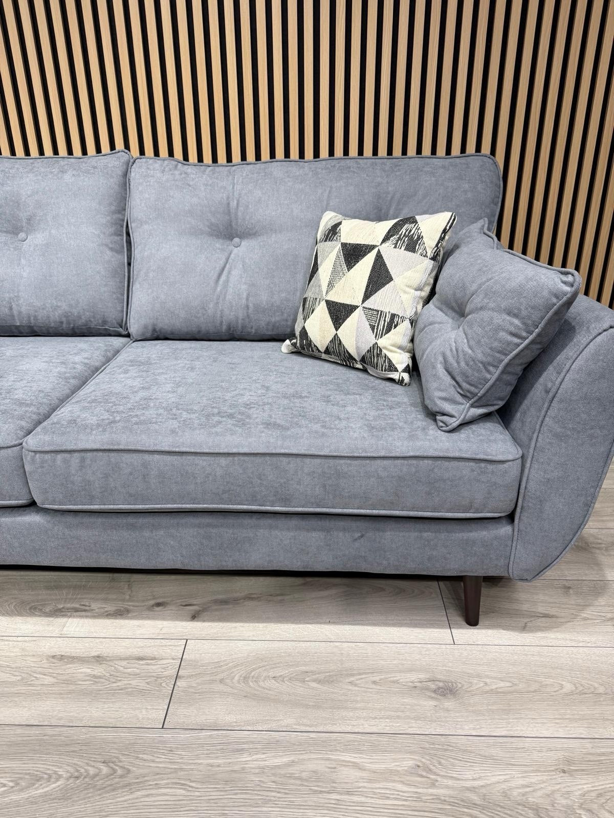 DFS - Zinc 3 & 2 Fabric Seater Sofa Set RRP £1799