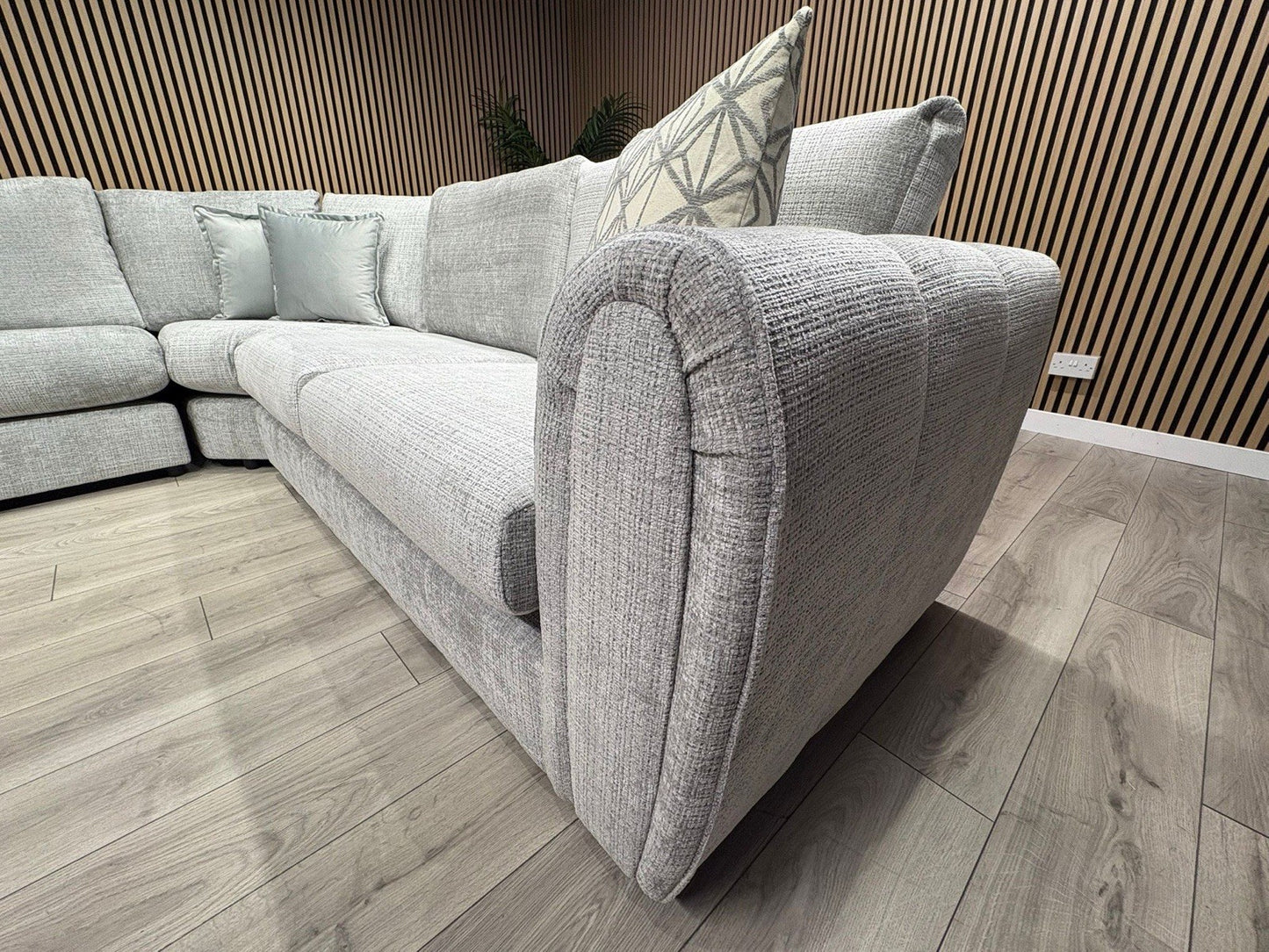 Sofology MARBLE ARCH Style 2 Corner 2 Large Fabric Corner Sofa - RRP £3,599