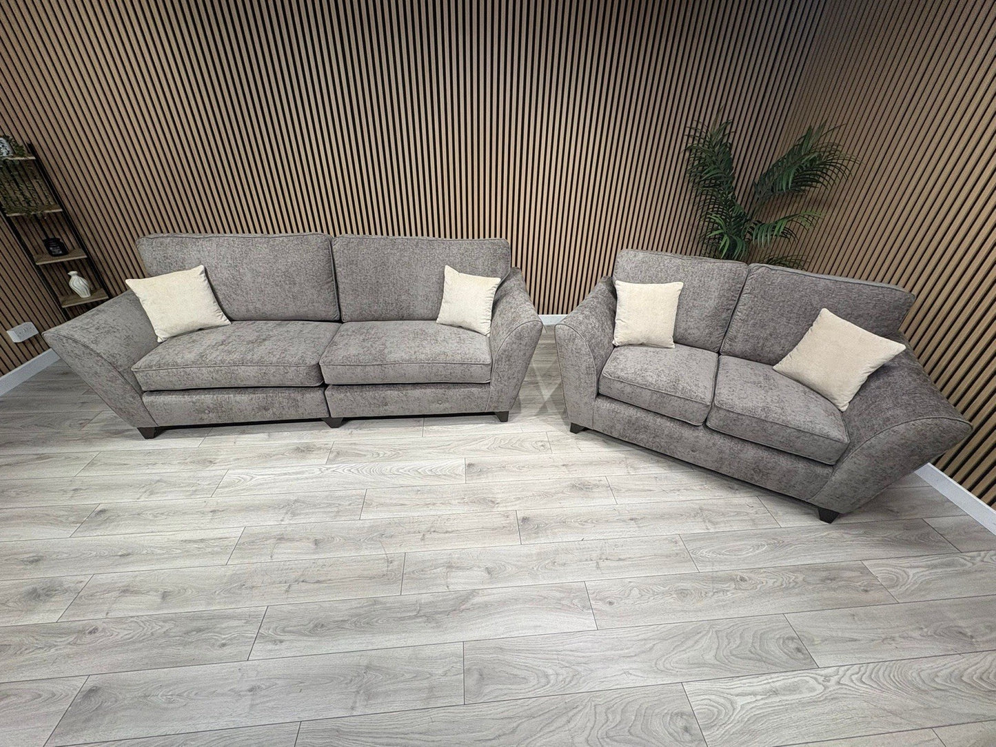 DFS Sample Fabric 4 Seater + 2 Seater Sofa Set - RRP £2559