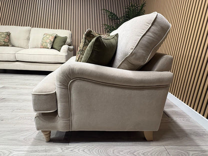 Laura Ashley HERITAGE Style Fabric 3 Seater + 2 Seater Sofa Set - RRP £3,500