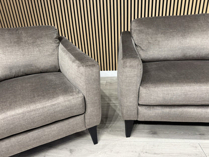 John Lewis BAILEY Style Fabric 3 Seater + Armchair Set - RRP £2995