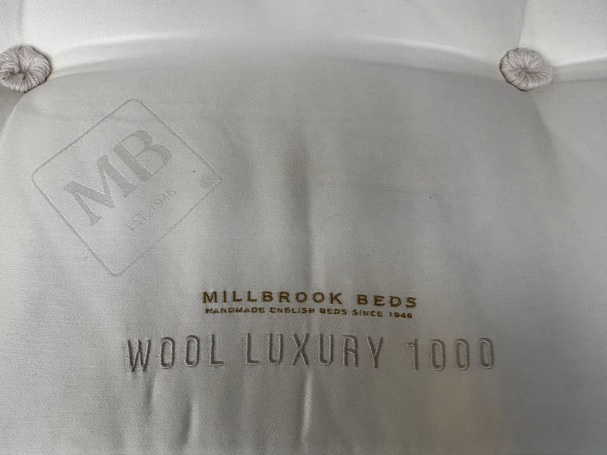 Millbrook Wool Luxury 1000 5ft Kingsize Mattress, Medium / Firm - RRP £699