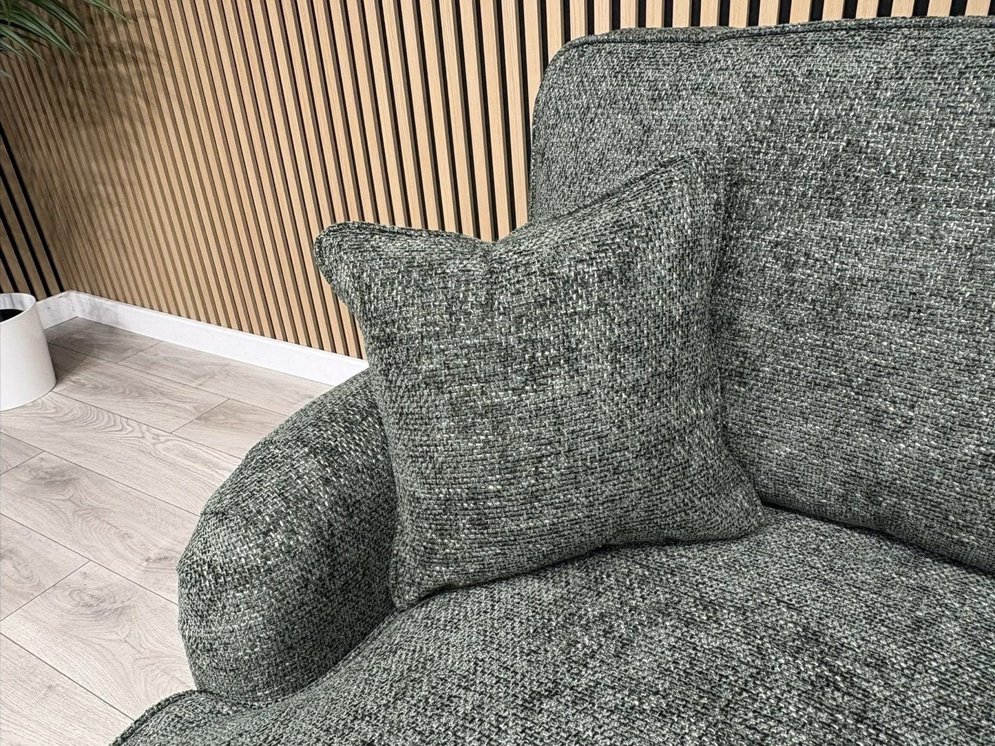 Laura Ashley LYNDEN Style Fabric 3 Seater LHF Chaise Corner Sofa - RRP £2625