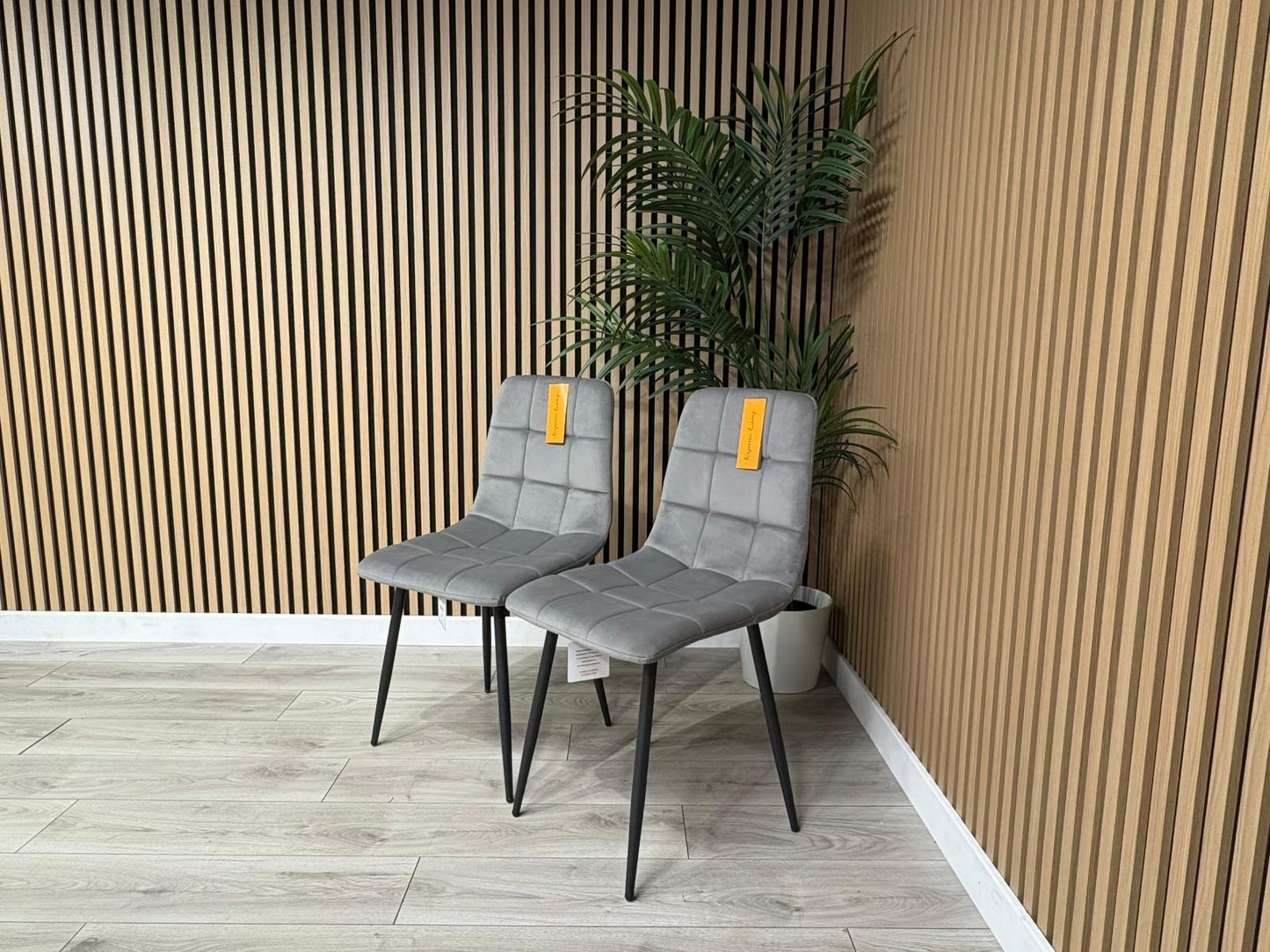 NEXT Sample - Brushed velvet dining chair