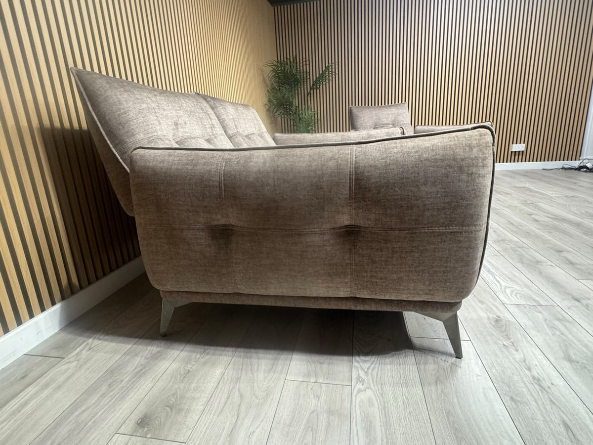 SCS Ostellato Fabric 3 Seater Sofa + Armchair, Adjustable Back Rests - RRP £2098