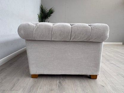 DFS Holbrook Chesterfield Fabric 3 Seater Sofa RRP £699