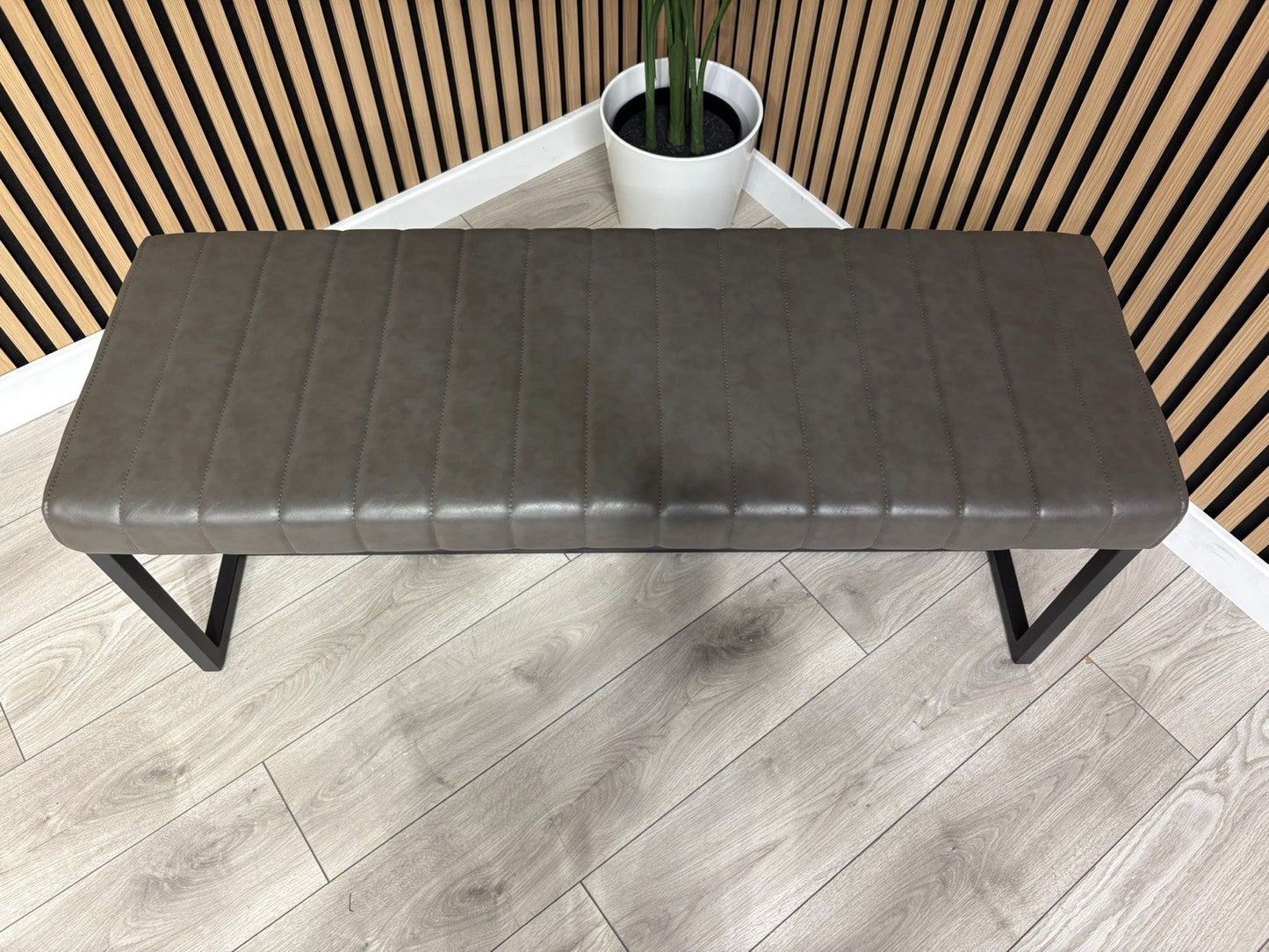 NEXT Sample - RIGA Industrial Dining Bench - RRP £399