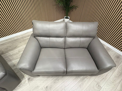 MISSOURI Style Leather 3 Seater + 2 Seater Sofa Set - RRP £3,190