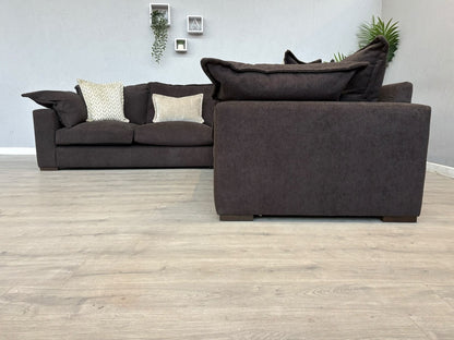 SCS Lennox Fabric Large Corner Sofa ( 2 Corner 2 ) - RRP £3879