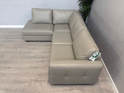 Furniture Village Dinky LHF Leather Corner Chaise End Sofa - RRP £1795