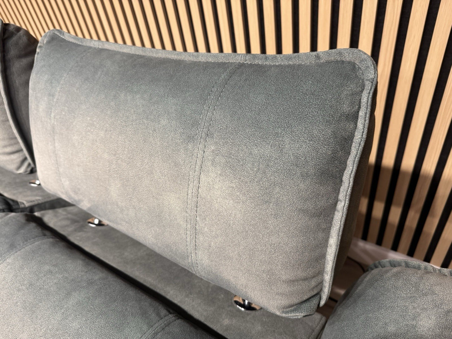 Furniture Village JUDE Fabric 2 Seater Power Recliner Sofa, Fern - RRP £1,895
