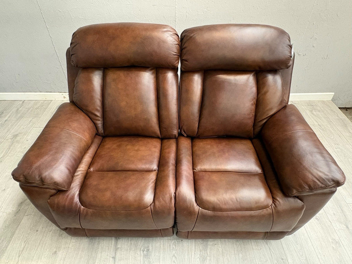 DFS Bravado Leather 2+2 Seater Power Recliner Sofa Set - RRP £3798