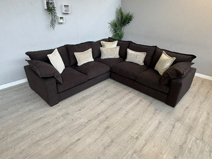 SCS Lennox Fabric Large Corner Sofa ( 2 Corner 2 ) - RRP £3879