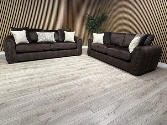 DEVINE Glamour Fabric Sofa Set, Bournville - Different Combinations Available