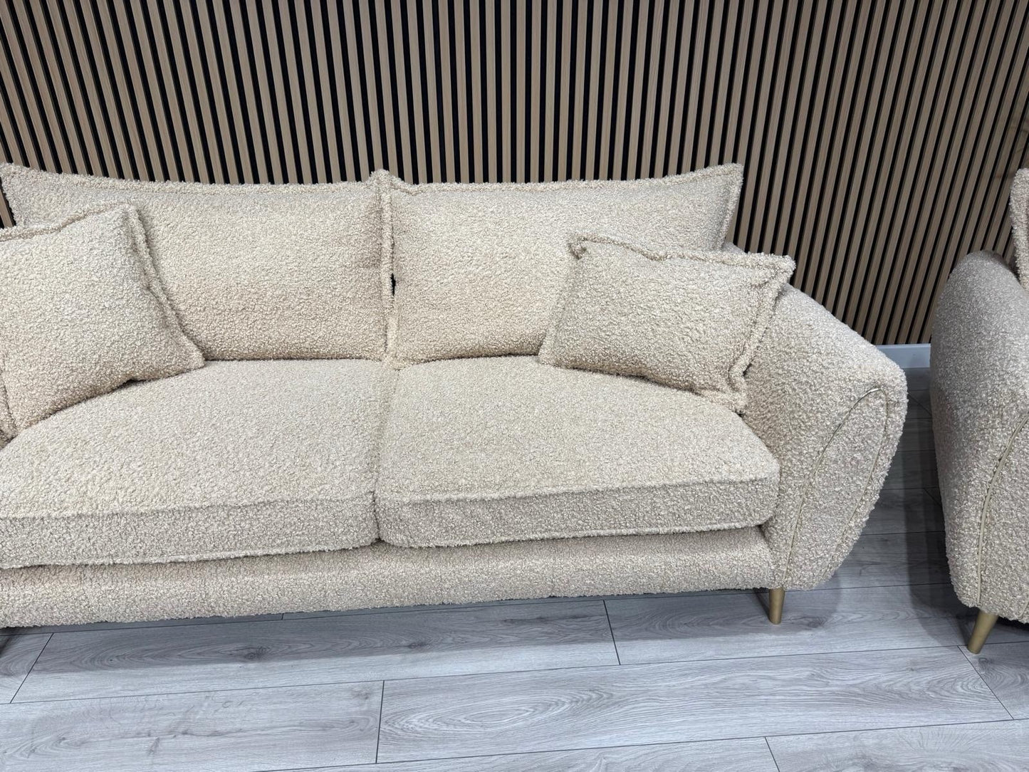Sofology - Gabrielle Style Fabric 3 Seater Sofa + Armchair Set - RRP £2,898