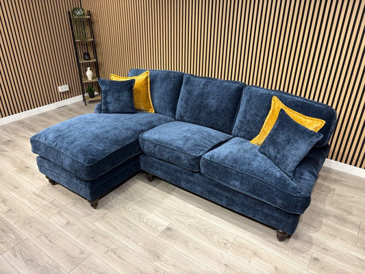 Laura Ashley HERITAGE Style Fabric 3 Seater Chaise Sofa - RRP £2,800