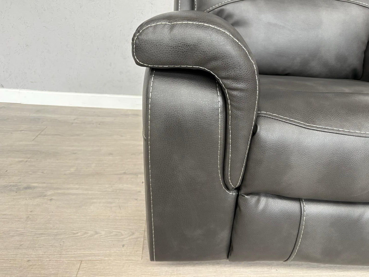 DFS Evander Faux Leather Power Recliner Armchair - RRP £899