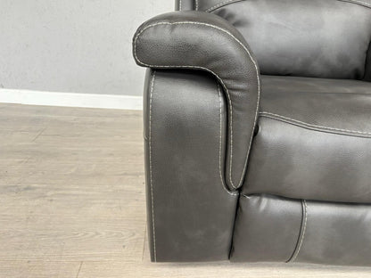 DFS Evander Faux Leather Power Recliner Armchair - RRP £899