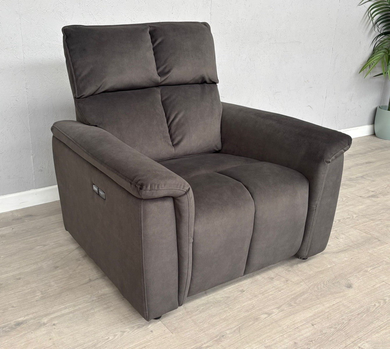 DFS Nestta Fabric Power Recliner Armchair - RRP £699