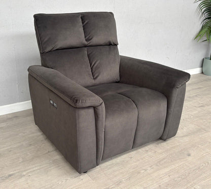 DFS Nestta Fabric Power Recliner Armchair - RRP £699