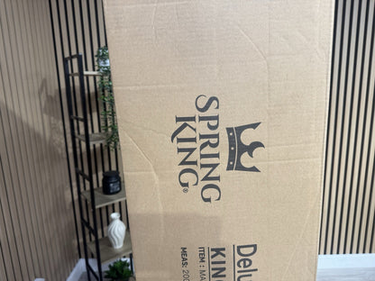 SPRING KING Deluxe Ortho 2000 4ft 6 Double Mattress BRAND NEW BOXED - RRP £499