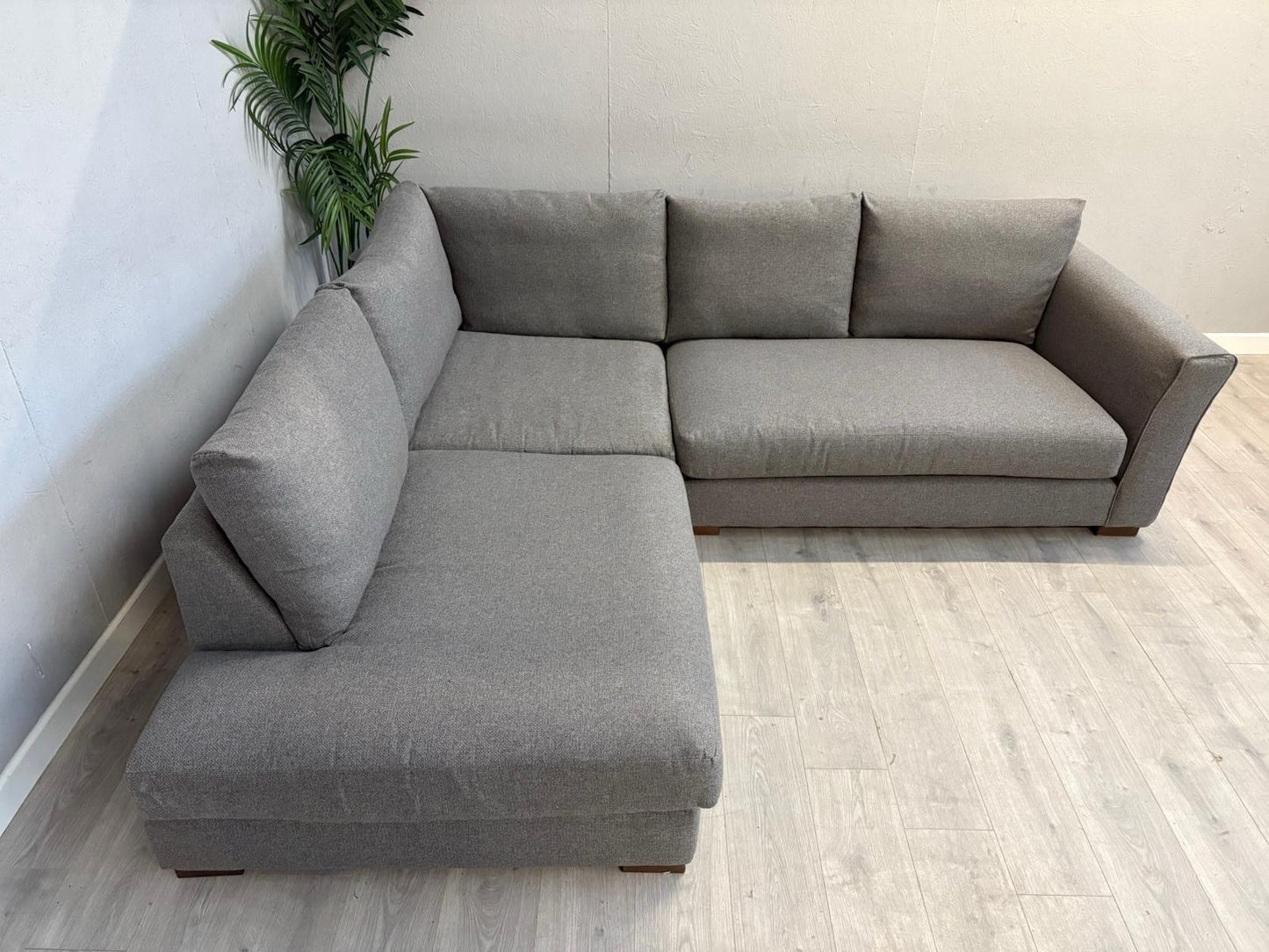 DFS KAIZER / PAIGNTON LHF Open End Chaise Fabric Corner Sofa - RRP £1499