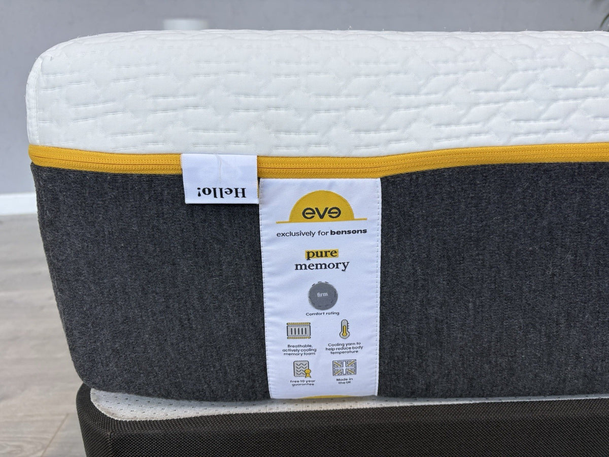 EVE Pure Memory 5ft Kingsize Mattress, Medium - RRP £1,199