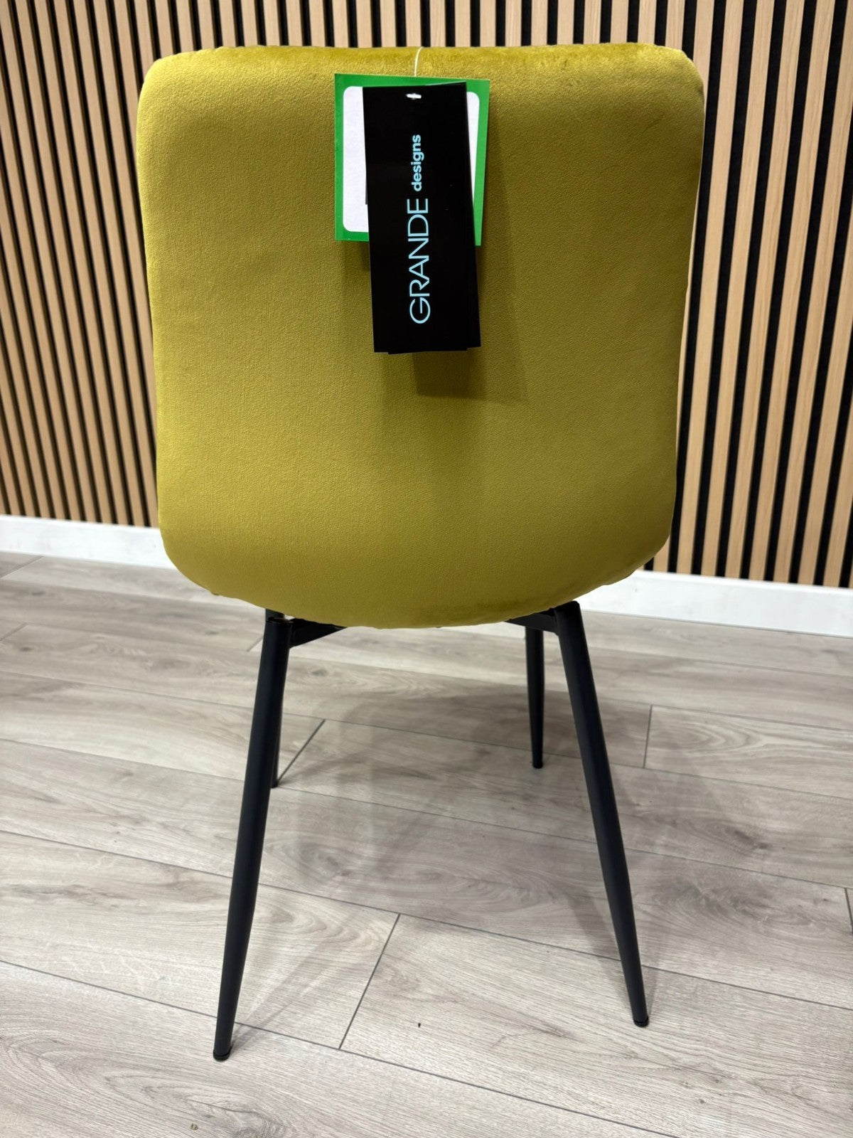 NEXT Sample - Brushed velvet dining chair