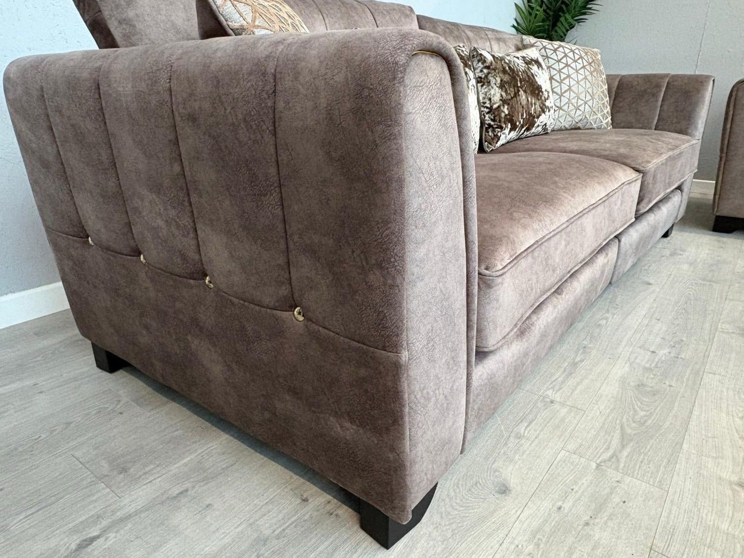 Furniture Village ARIANA / MARIAH Fabric 4 + 2 Seater Sofa Set - RRP £3,690