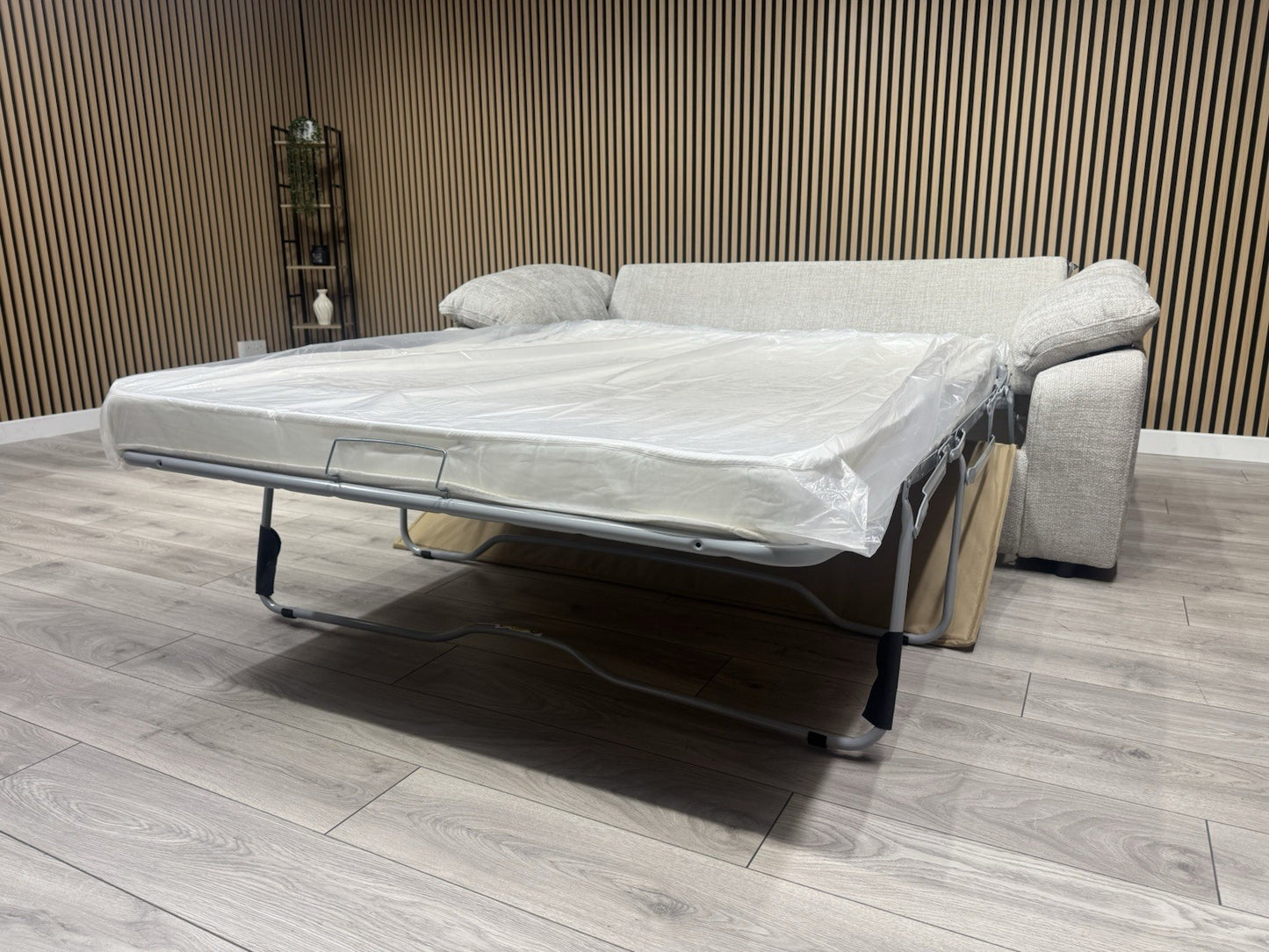 SCS - Hampton Woven Fabric 3 Seater Sofa Bed - RRP: £2000