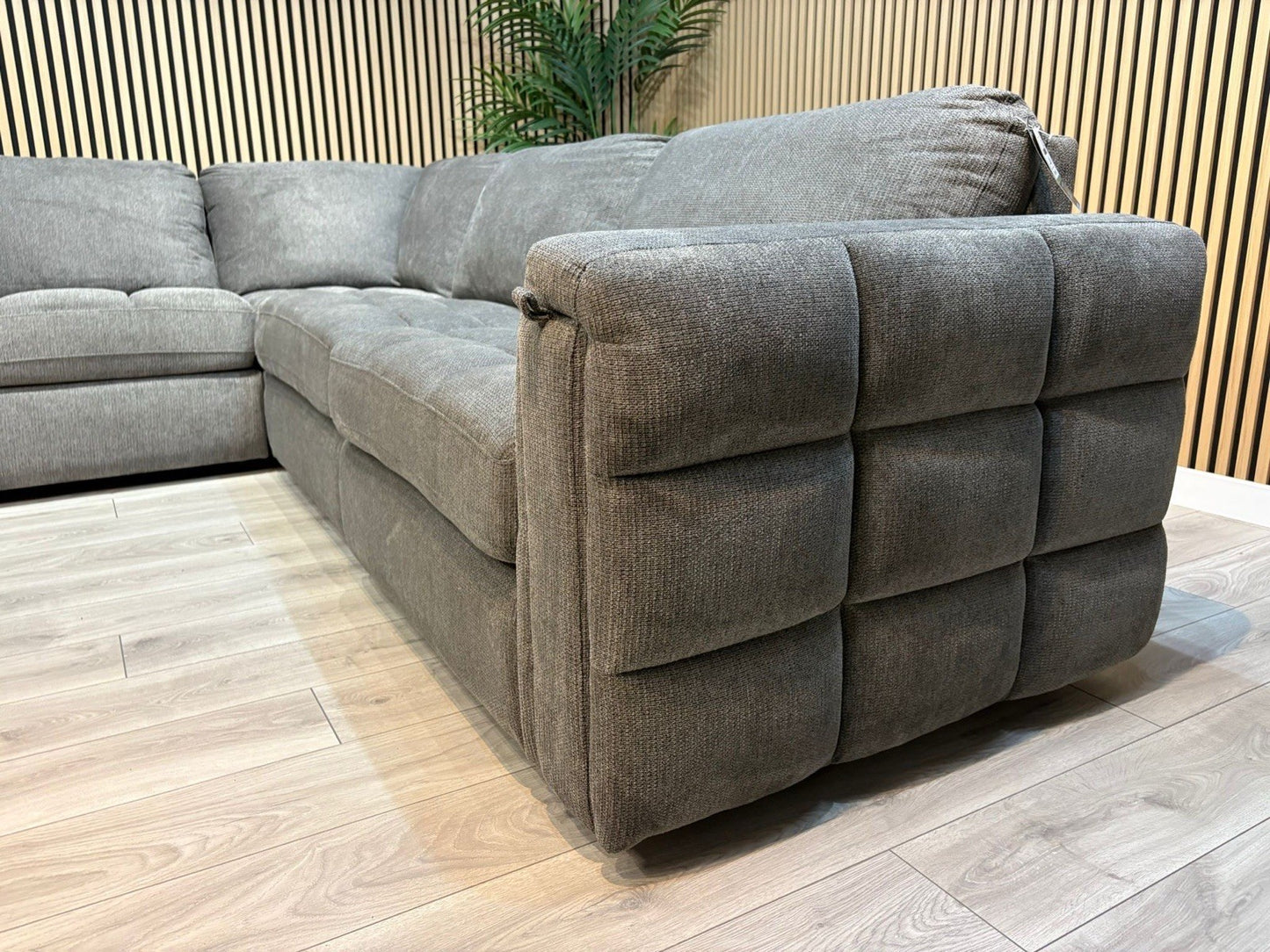 DFS - MAVAM Modular Premium Fabric Large 2 Corner 2 Sofa + Footstool - RRP £3699