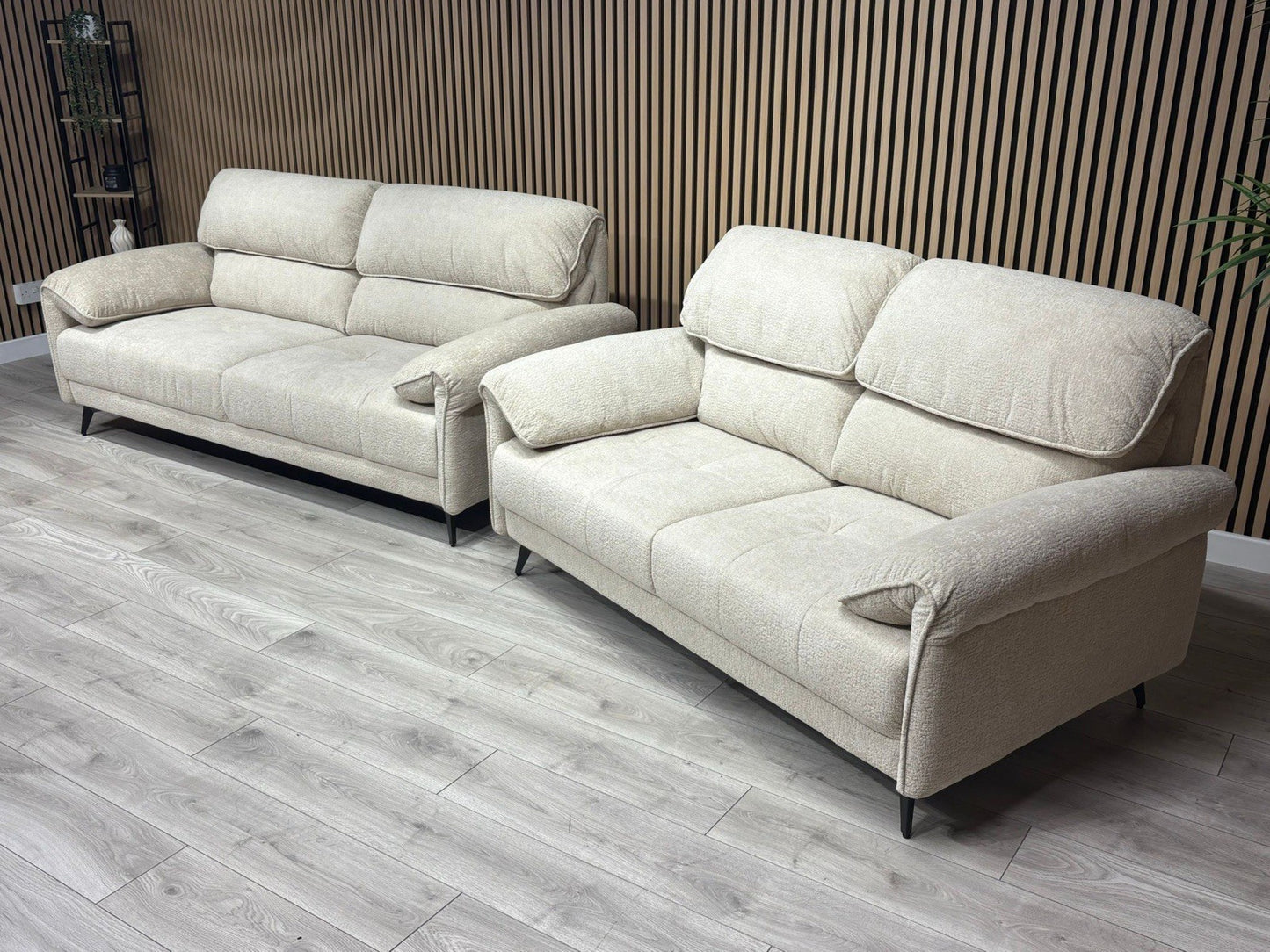 DFS Callie 3 Seater + 2 Seater Fabric Sofa Set - RRP £2998