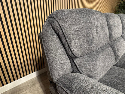 ORLANDO Fabric 3 Seater + 2 Seater Power Recliner Sofa Set - RRP £3398