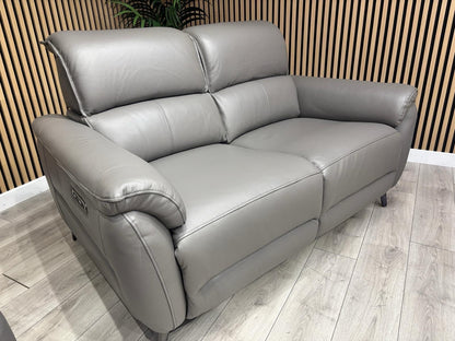 Furniture Village JUDE Style Leather 3 + 2 Seater Power Sofa Set - RRP £4,690
