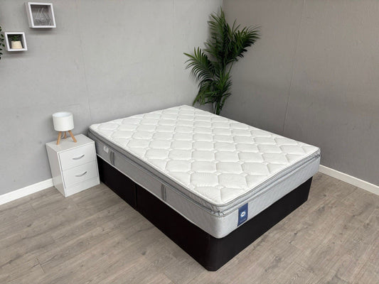 Sealy Advantage Sapphire Geltex Pillow 5ft Kingsize Mattress, Medium - RRP £869