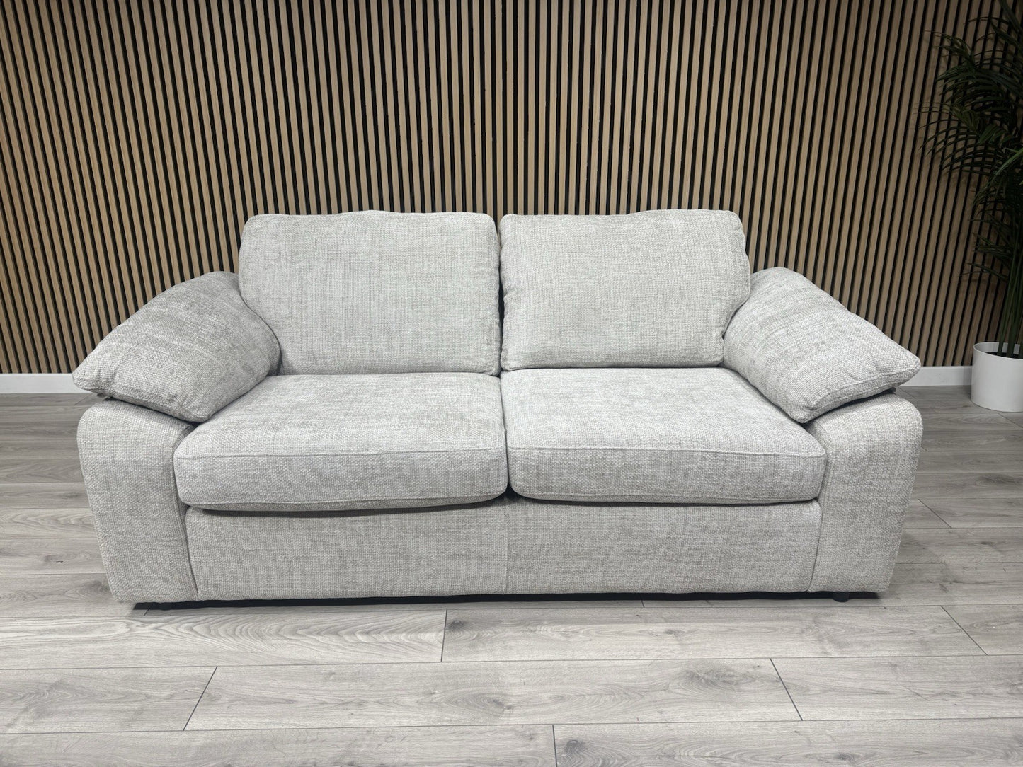 SCS - Hampton Woven Fabric 3 Seater Sofa Bed - RRP: £2000