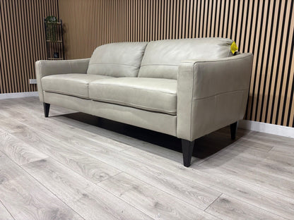 John Lewis BAILEY Style 3 Seater Leather Sofa RRP £2395