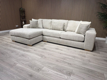 DFS Sample Pandora LHF Large 3 Seater Chaise Sofa - RRP: £3295