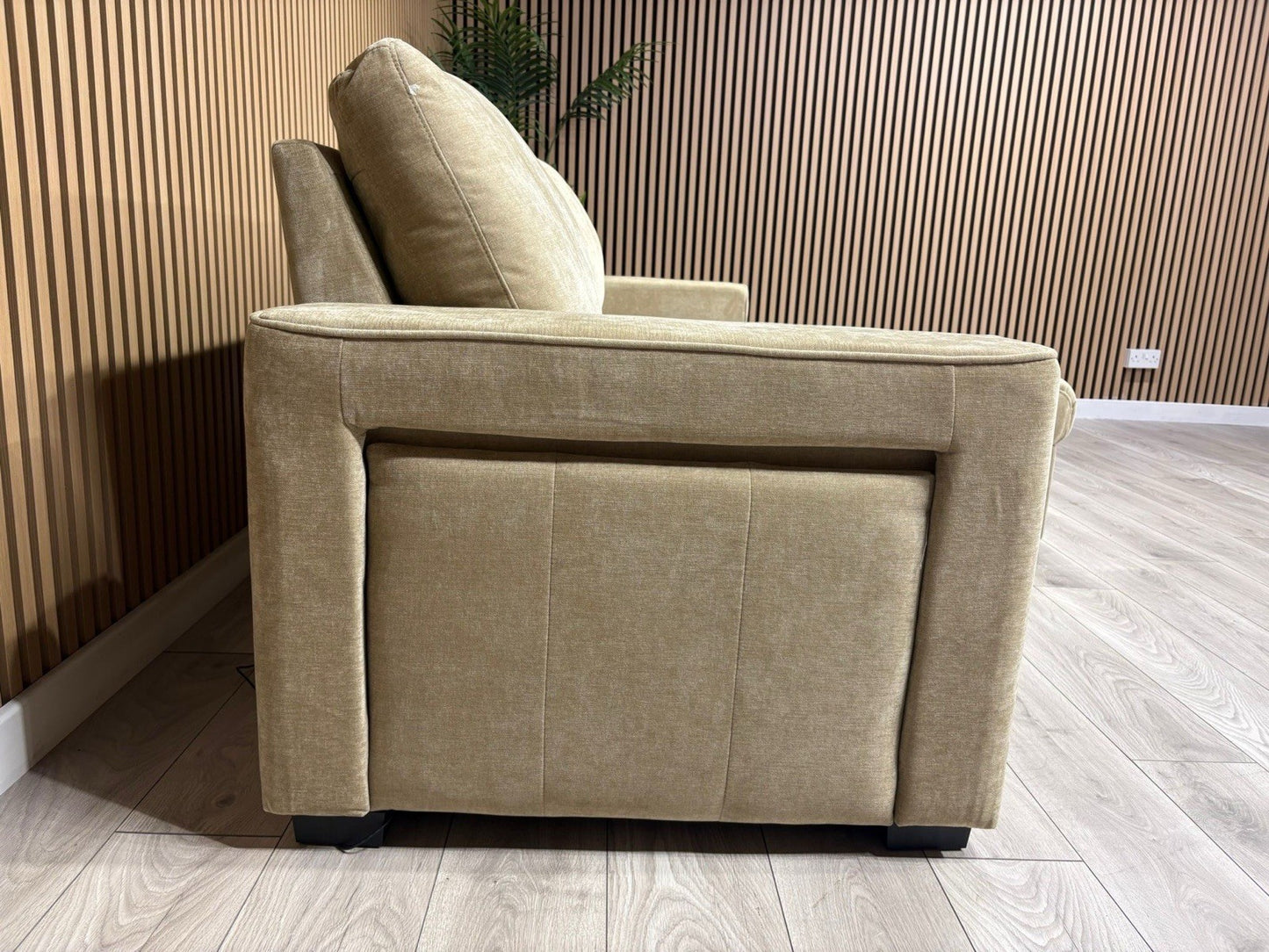 MONACO Premium Fabric RHF or LHF Chaise Sofa Bed with Storage - RRP £1549