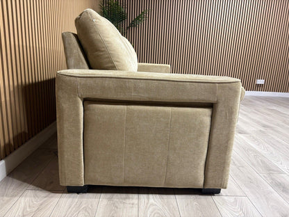 MONACO Premium Fabric RHF or LHF Chaise Sofa Bed with Storage - RRP £1549