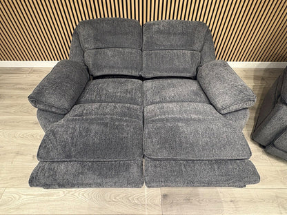ORLANDO Fabric 2 Seater Power Recliner Sofa - RRP £1599