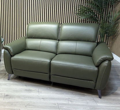 Furniture Village JUDE Style Leather 2 Seater Sofa - RRP £1795