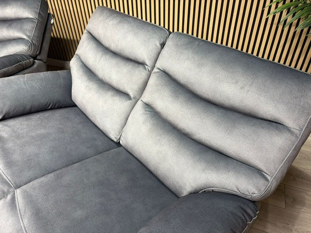 DFS Toledo Fabric 3+2 Seater Power Sofa Set RRP £2598