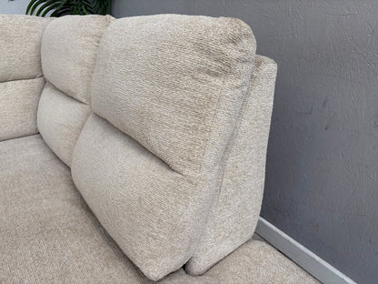 DFS DAVIS RHF Chaise Power Recliner Storage Fabric Corner Sofa - RRP £1,599