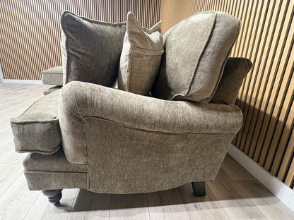 Laura Ashley HERITAGE Style Fabric 3 Seater Chaise Sofa - RRP £2,800
