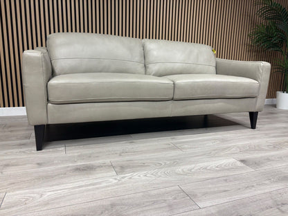John Lewis BAILEY Style 3 Seater Leather Sofa RRP £2395