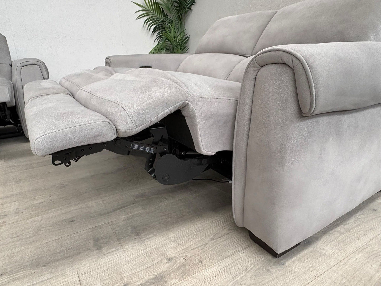 Furniture Village NIXON Fabric 3+2 Seater Power Recliner Sofa Set - RRP £2,290