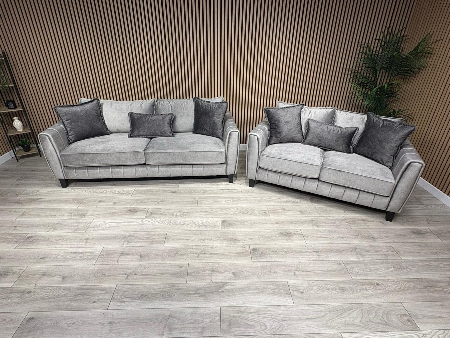DFS - Cherished Style 3 + 2 Seater Sofa Set, Formal Back - RRP £2,399
